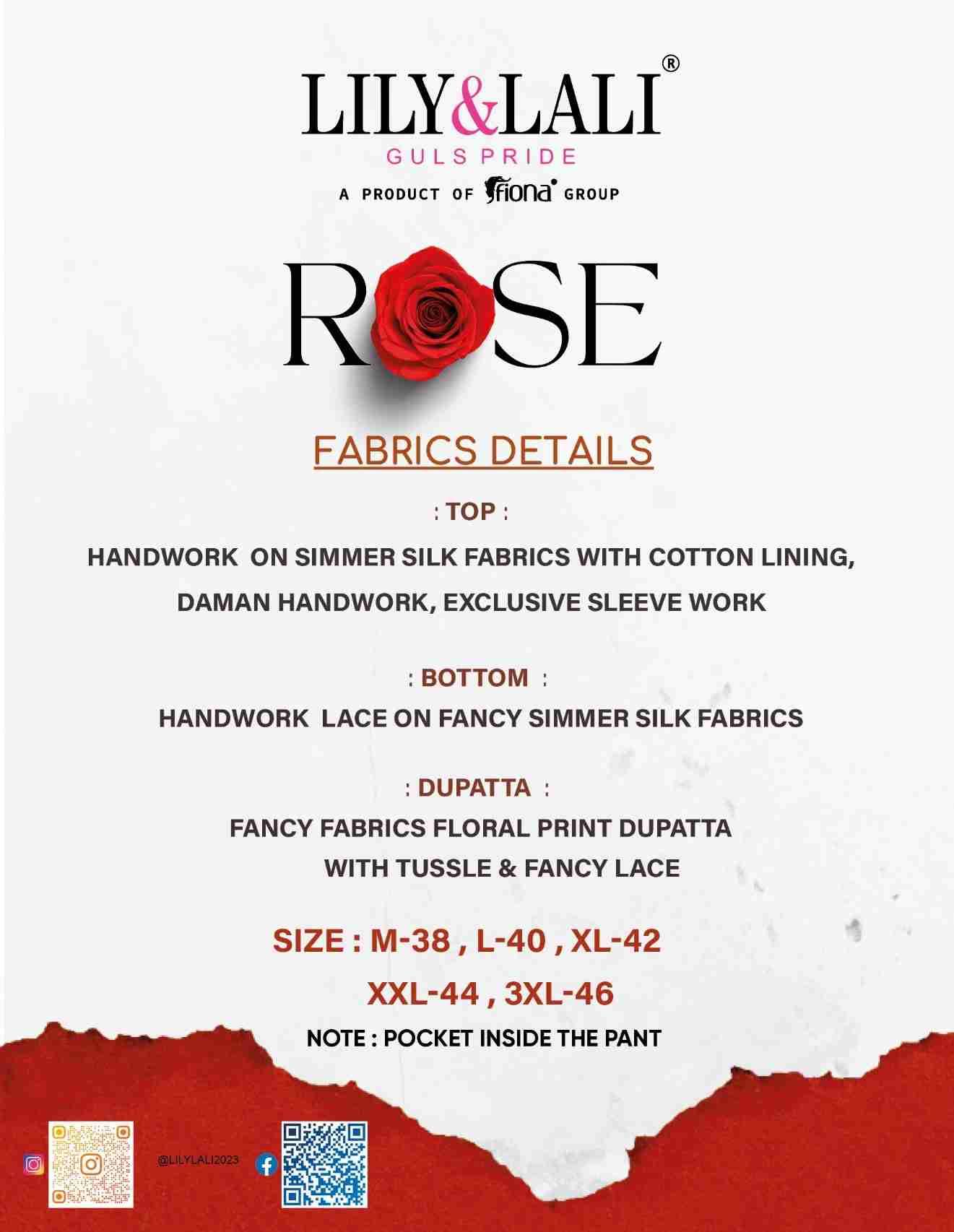 Rose By Lily And Lali 26671 To 26674 Series Beautiful Festive Suits Colorful Stylish Fancy Casual Wear & Ethnic Wear Simar Silk Embroidery Dresses At Wholesale Price