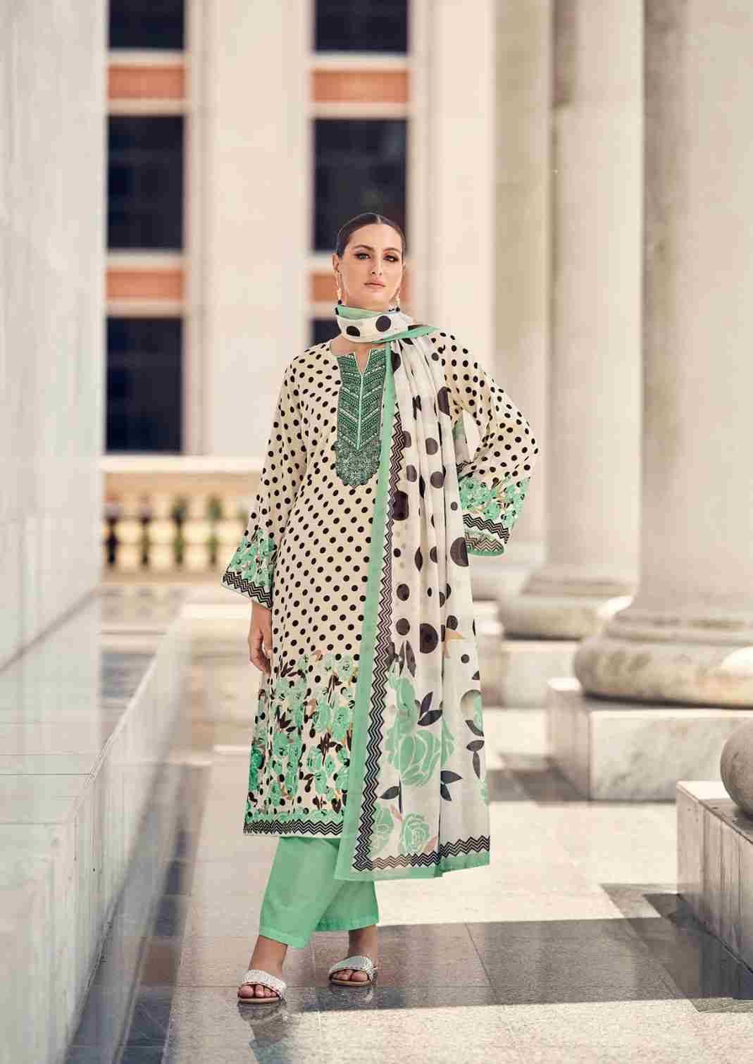 Florence By The Hermitage Shop 01 To 04 Series Beautiful Festive Suits Colorful Stylish Fancy Casual Wear & Ethnic Wear Pure Jam Satin Dresses At Wholesale Price