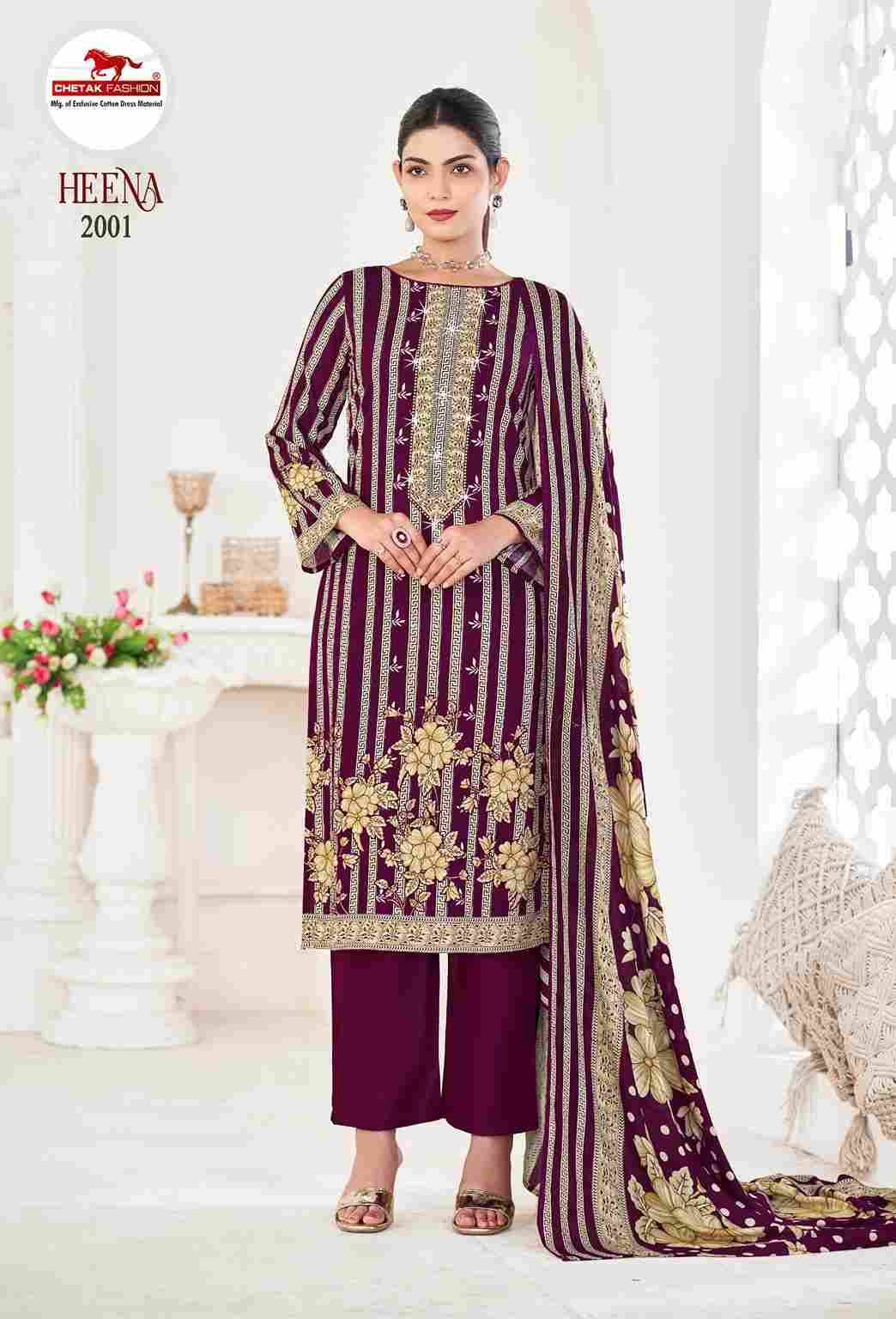 Heena Vol-2 By Chetak Fashion 2001 To 2008 Series Beautiful Festive Suits Colorful Stylish Fancy Casual Wear & Ethnic Wear Rayon Print Dresses At Wholesale Price