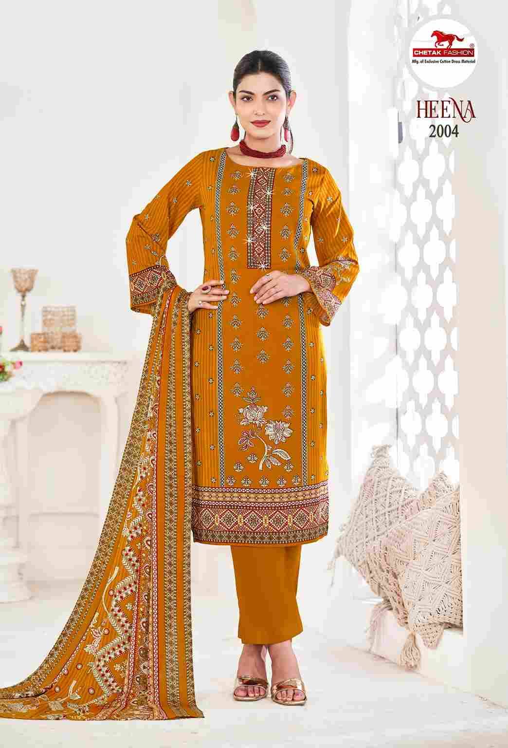 Heena Vol-2 By Chetak Fashion 2001 To 2008 Series Beautiful Festive Suits Colorful Stylish Fancy Casual Wear & Ethnic Wear Rayon Print Dresses At Wholesale Price