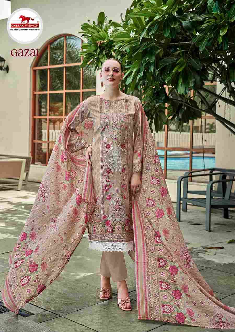 Gazal Vol-2 By Chetak Fashion 2001 To 2008 Series Beautiful Festive Suits Colorful Stylish Fancy Casual Wear & Ethnic Wear Cambric Cotton Print Dresses At Wholesale Price