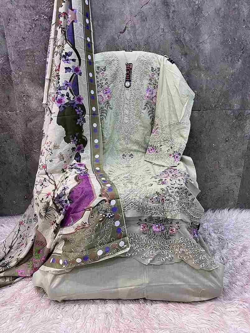 Hoor Tex Hit Design H-383 Colours By Hoor Tex H-383-A To H-383-B Series Designer Festive Pakistani Suits Collection Beautiful Stylish Fancy Colorful Party Wear & Occasional Wear Cotton With Embroidered Dresses At Wholesale Price