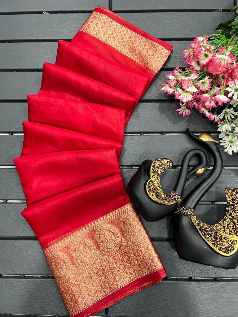Lc-591 By Fashid Wholesale 01 To 09 Series Indian Traditional Wear Collection Beautiful Stylish Fancy Colorful Party Wear & Occasional Wear Pure Organza Sarees At Wholesale Price