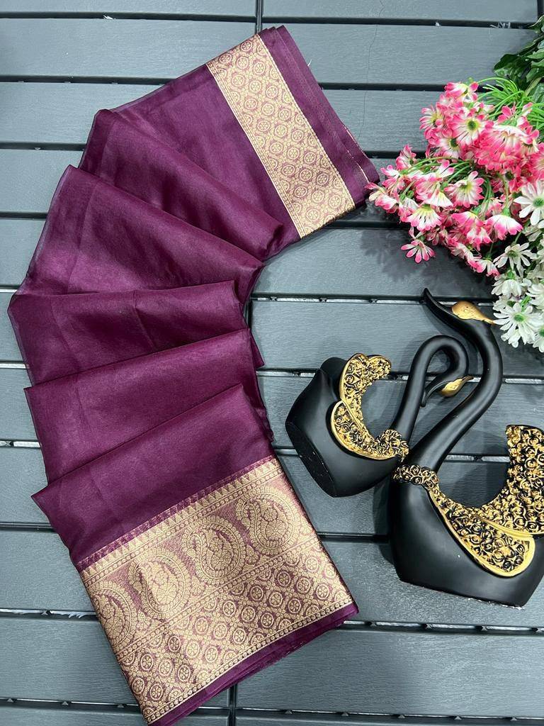 Lc-591 By Fashid Wholesale 01 To 09 Series Indian Traditional Wear Collection Beautiful Stylish Fancy Colorful Party Wear & Occasional Wear Pure Organza Sarees At Wholesale Price