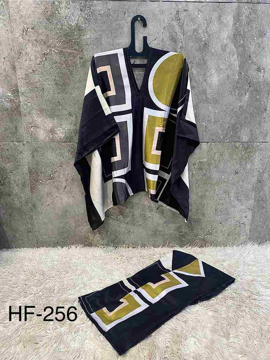 Hoor Tex HF-246 Series By Hoor Tex HF-246 to HF-260 Series Designer Stylish Fancy Colorful Beautiful Casual Wear & Ethnic Wear Imported Cotton/Satin Co-Ord At Wholesale Price