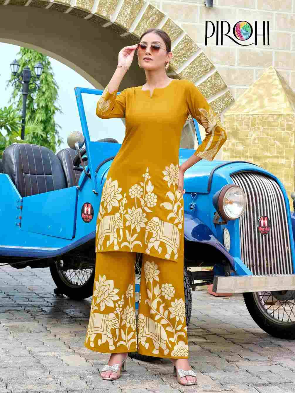 Kit Kat By Pirohi Combo Set 1001 To 1014 Series Designer Stylish Fancy Colorful Beautiful Party Wear & Ethnic Wear Collection Rayon Slub Co-Ords At Wholesale Price