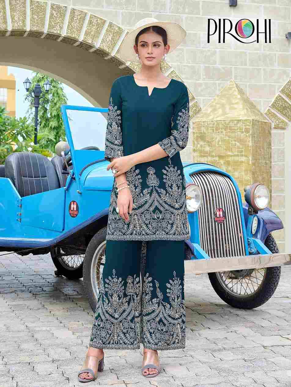 Kit Kat By Pirohi Combo Set 1001 To 1014 Series Designer Stylish Fancy Colorful Beautiful Party Wear & Ethnic Wear Collection Rayon Slub Co-Ords At Wholesale Price