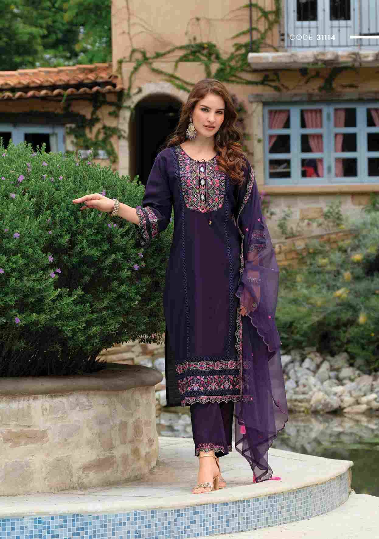Rutba By Lady Leela 31111 To 31116 Series Beautiful Festive Suits Colorful Stylish Fancy Casual Wear & Ethnic Wear Pure Viscose With Work Dresses At Wholesale Price