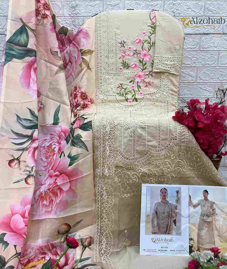 Aarzoo Vol-2 By Alzohaib 1311 To 1314 Series Beautiful Pakistani Suits Stylish Fancy Colorful Party Wear & Occasional Wear Cambric Cotton Print Dresses At Wholesale Price