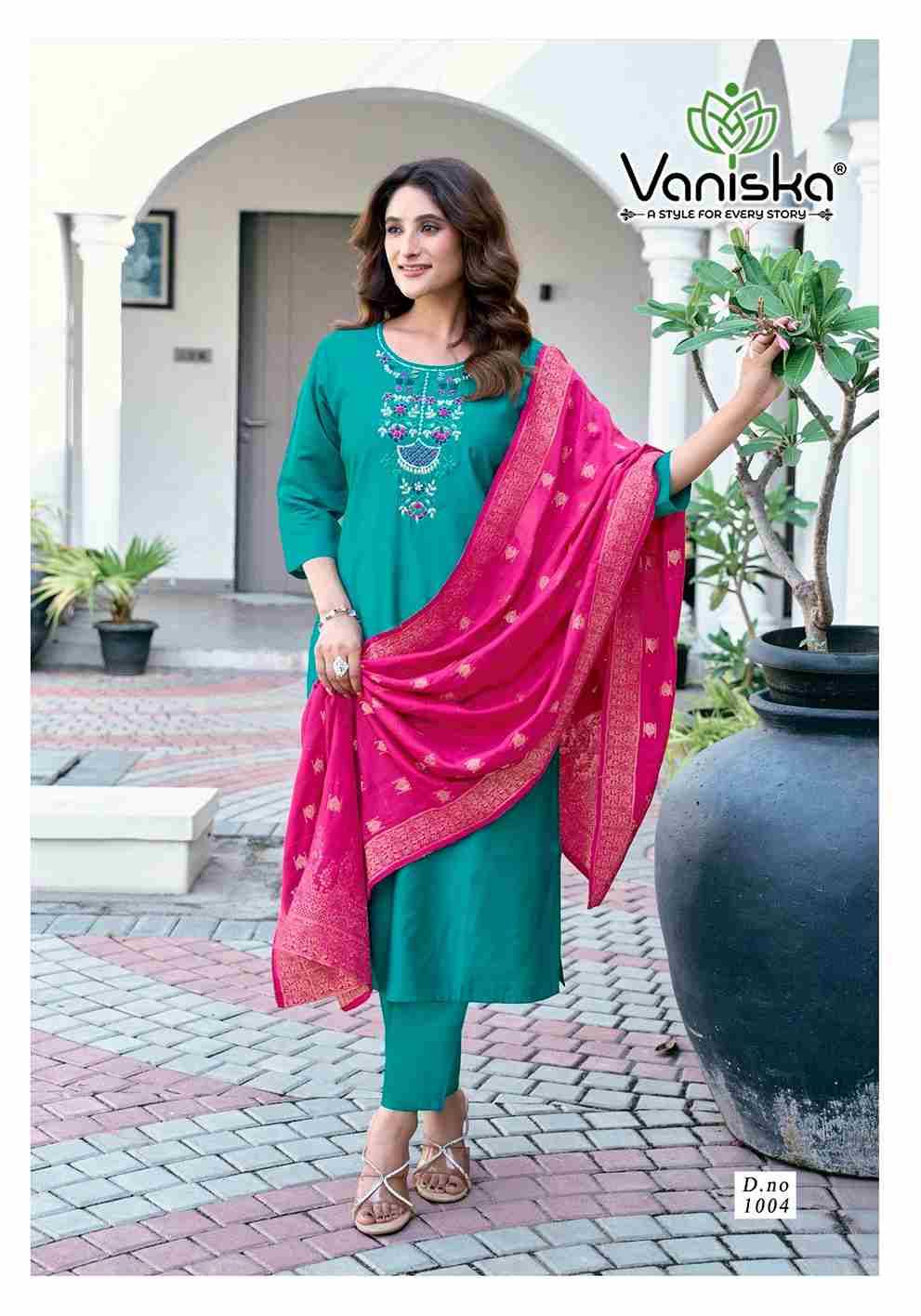 Femina Vol-1 By Vaniska 1001 To 1006 Series Designer Stylish Fancy Colorful Beautiful Party Wear & Ethnic Wear Collection Silk Dresses At Wholesale Price