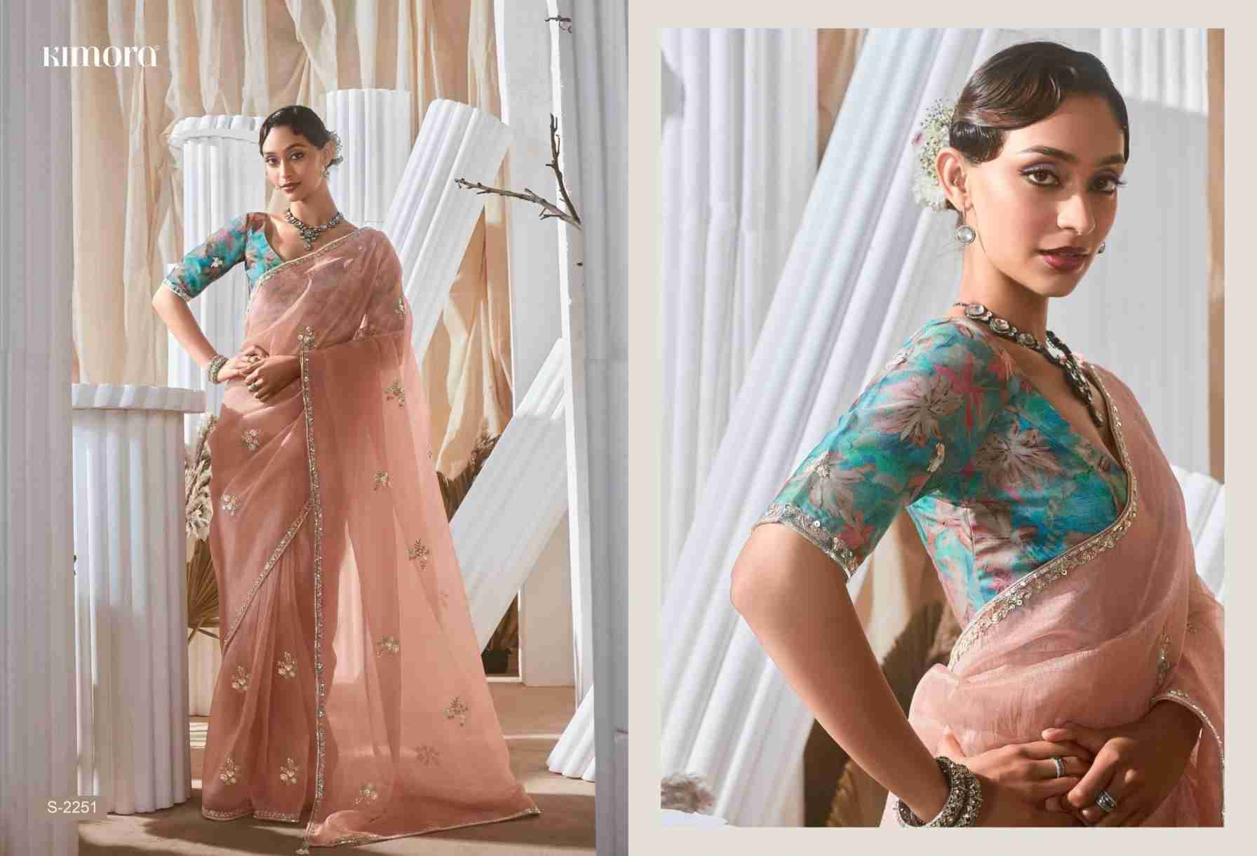 Rangat Vol-3 By Kimora Fashion 2251 To 2265 Series Indian Traditional Wear Collection Beautiful Stylish Fancy Colorful Party Wear & Occasional Wear Fancy Sarees At Wholesale Price