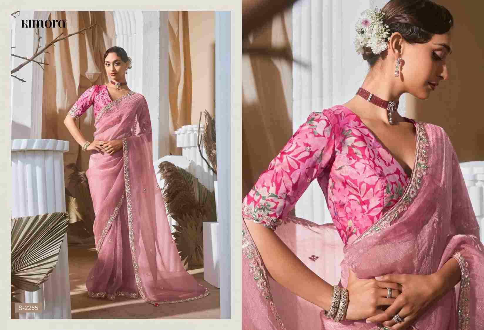 Rangat Vol-3 By Kimora Fashion 2251 To 2265 Series Indian Traditional Wear Collection Beautiful Stylish Fancy Colorful Party Wear & Occasional Wear Fancy Sarees At Wholesale Price