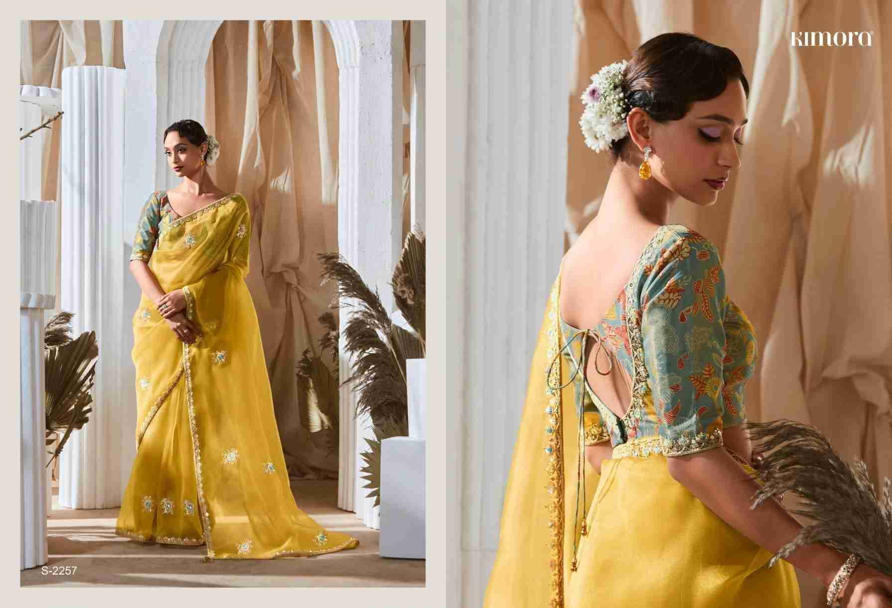 Rangat Vol-3 By Kimora Fashion 2251 To 2265 Series Indian Traditional Wear Collection Beautiful Stylish Fancy Colorful Party Wear & Occasional Wear Fancy Sarees At Wholesale Price
