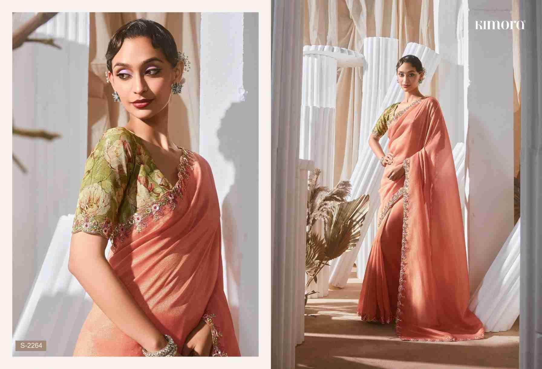 Rangat Vol-3 By Kimora Fashion 2251 To 2265 Series Indian Traditional Wear Collection Beautiful Stylish Fancy Colorful Party Wear & Occasional Wear Fancy Sarees At Wholesale Price