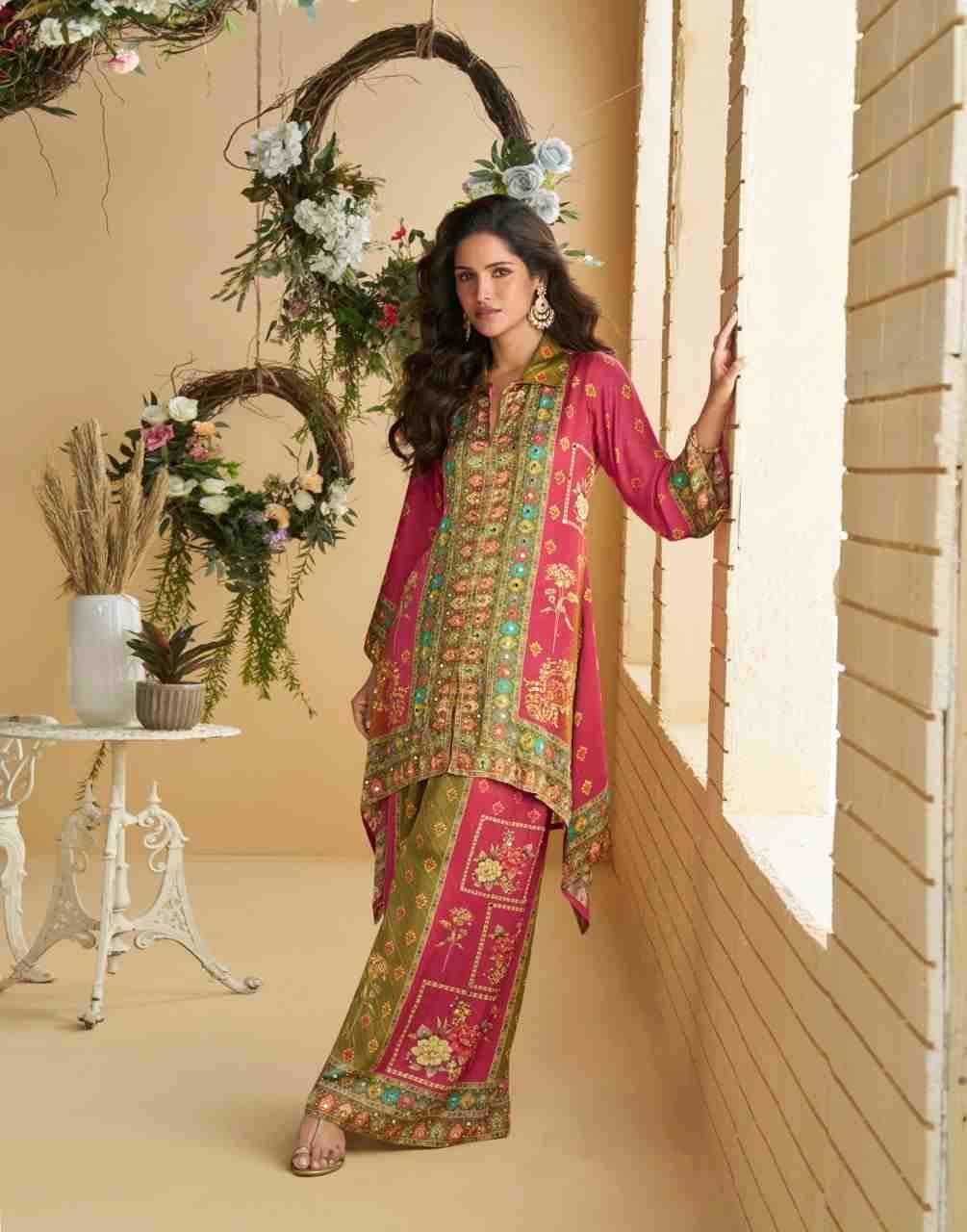 Aura By Sayuri 10085 To 10087 Series Designer Stylish Fancy Colorful Beautiful Party Wear & Ethnic Wear Collection Crepe Silk Co-Ord At Wholesale Price