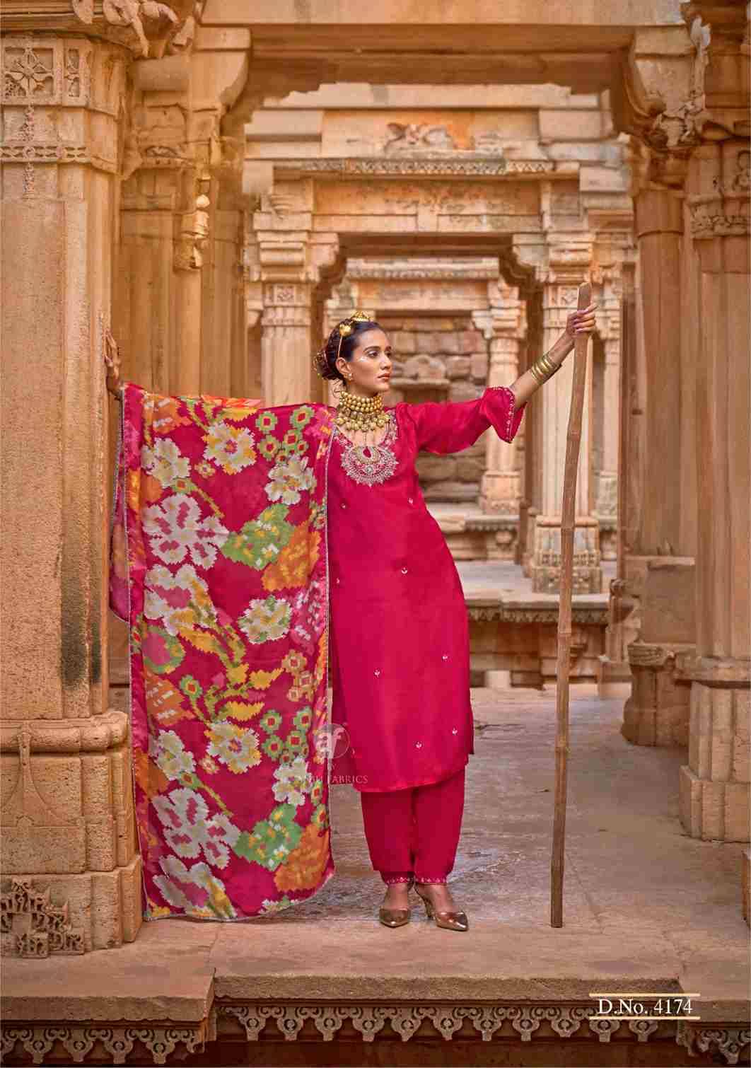 Raj-Kothi By Anju Fabrics 4171 To 4176 Series Designer Festive Suits Collection Beautiful Stylish Fancy Colorful Party Wear & Occasional Wear Natural Crepe Dresses At Wholesale Price