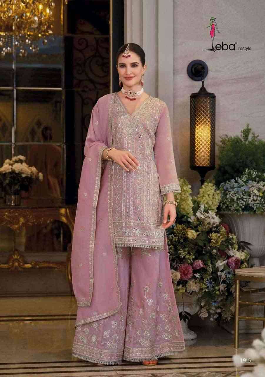 Nayaab By Eba Lifestyle 1914 To 1916 Series Beautiful Festive Suits Colorful Stylish Fancy Casual Wear & Ethnic Wear Simmer Embroidery Dresses At Wholesale Price