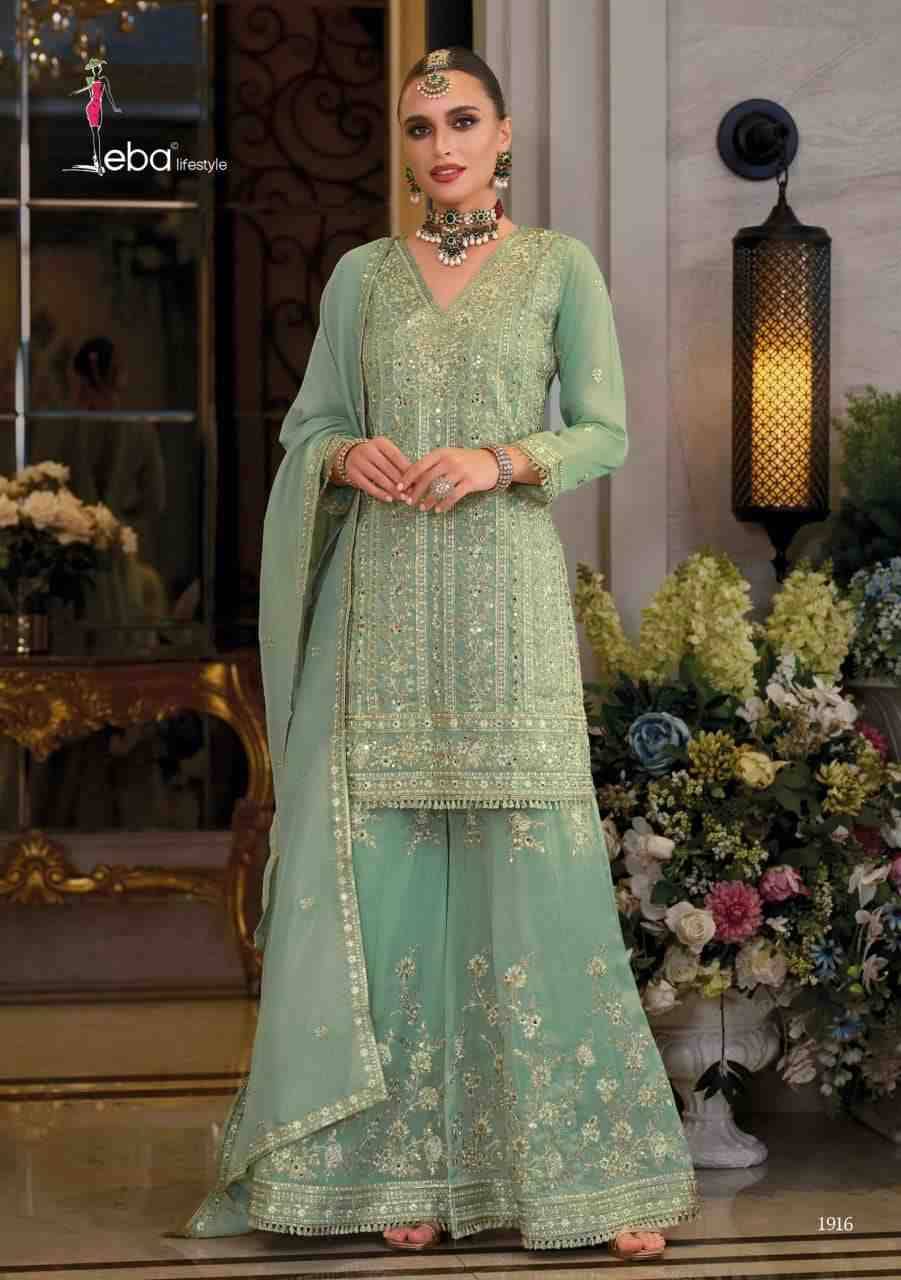 Nayaab By Eba Lifestyle 1914 To 1916 Series Beautiful Festive Suits Colorful Stylish Fancy Casual Wear & Ethnic Wear Simmer Embroidery Dresses At Wholesale Price