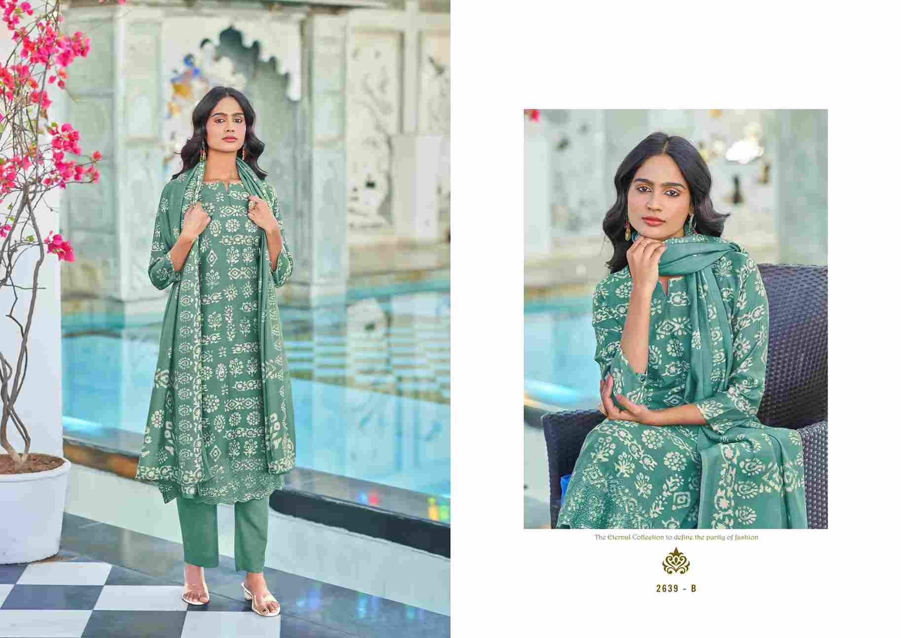 Mirana By Sargam Prints 2639-A To 2639-D Series Beautiful Festive Suits Stylish Fancy Colorful Casual Wear & Ethnic Wear Pure Viscose Muslin Print Dresses At Wholesale Price