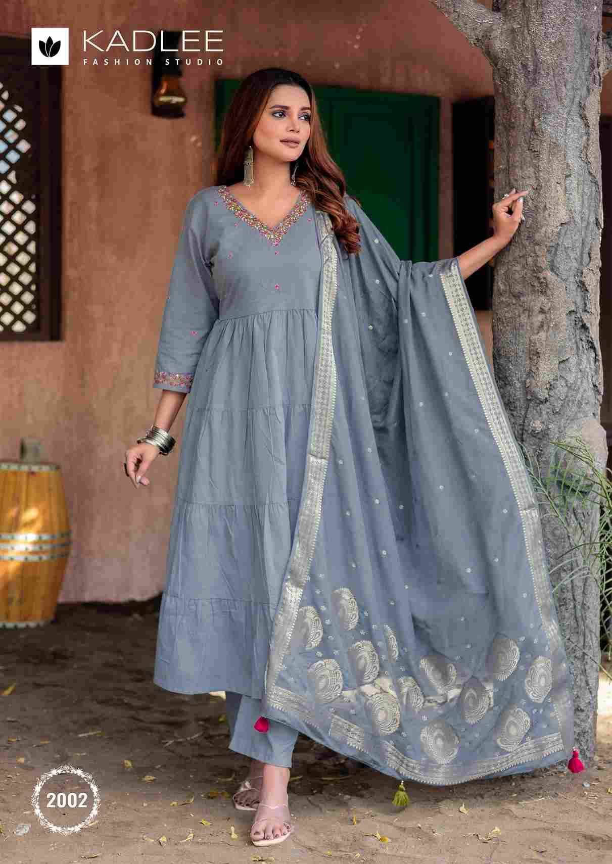 Taneja By Kadlee 2001 To 2004 Series Beautiful Festive Suits Colorful Stylish Fancy Casual Wear & Ethnic Wear Pure Cotton With Work Dresses At Wholesale Price