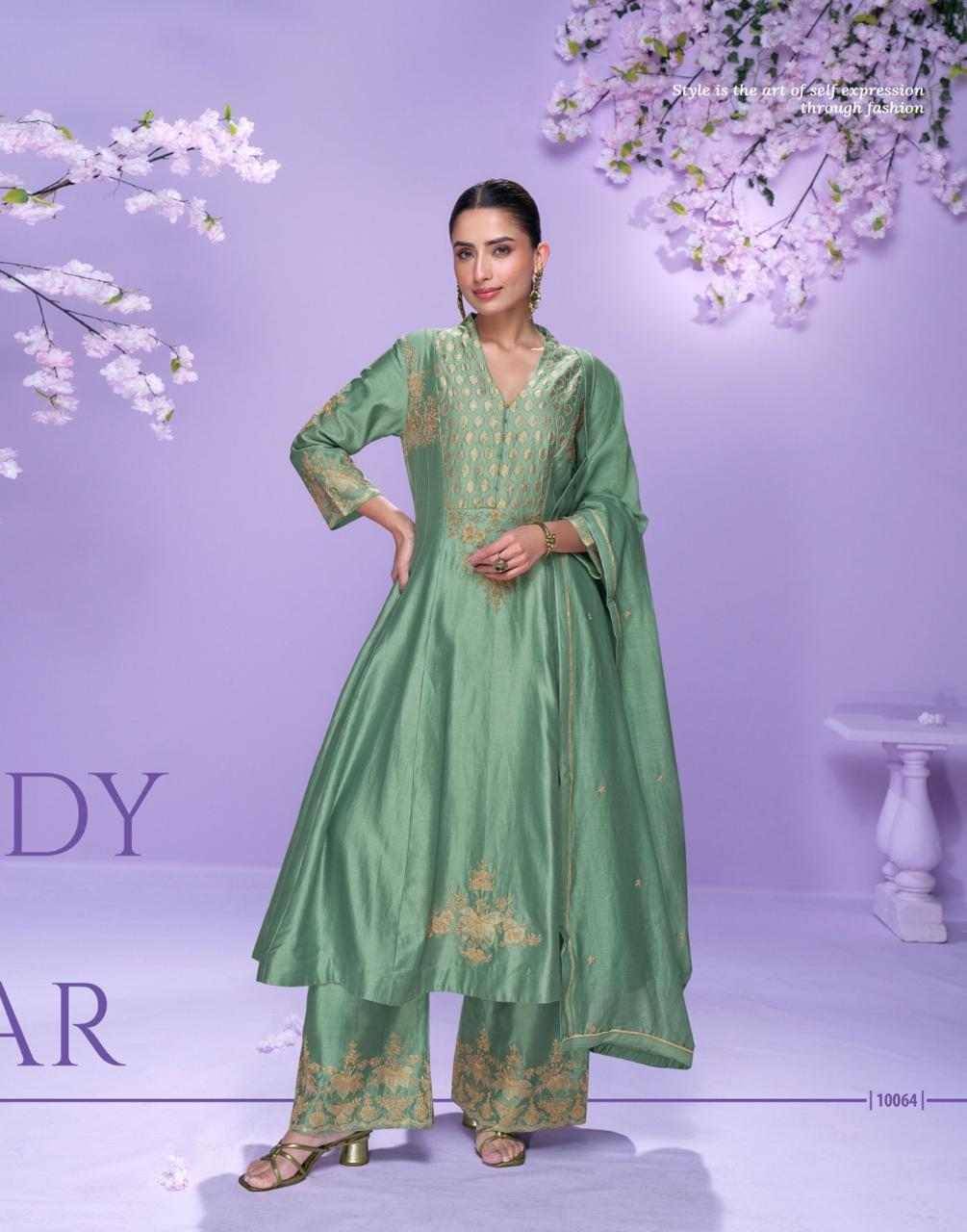 Mausam By Sayuri 10062 To 10064 Series Designer Festive Suits Collection Beautiful Stylish Fancy Colorful Party Wear & Occasional Wear Roman Silk Dresses At Wholesale Price