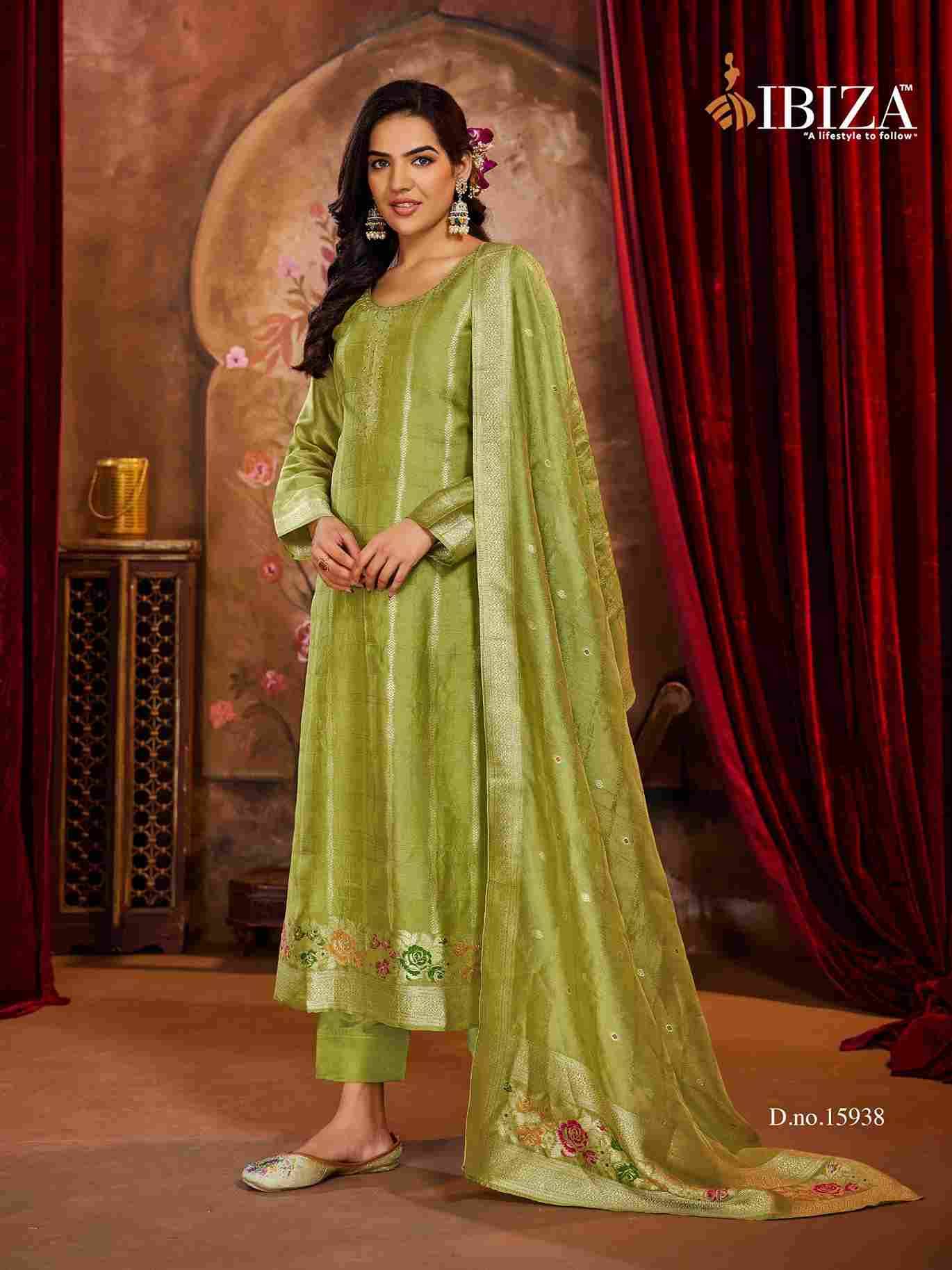 Roop By Ibiza 15936 To 15939 Series Designer Festive Suits Beautiful Fancy Stylish Colorful Party Wear & Occasional Wear Pure Jacquard Silk Dresses At Wholesale Price