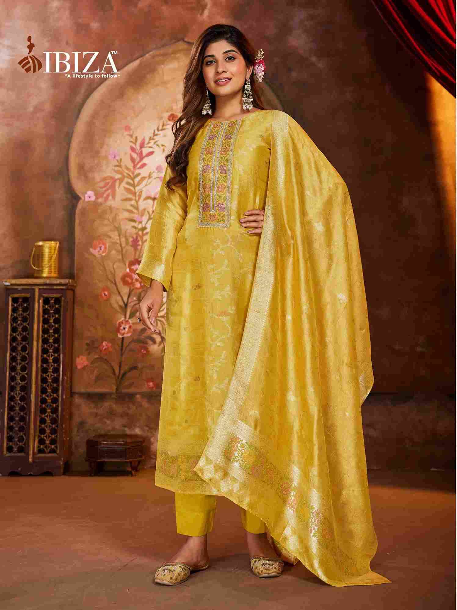 Forecast By Ibiza 15952 To 15955 Series Designer Festive Suits Beautiful Fancy Stylish Colorful Party Wear & Occasional Wear Pure Jacquard Silk Dresses At Wholesale Price