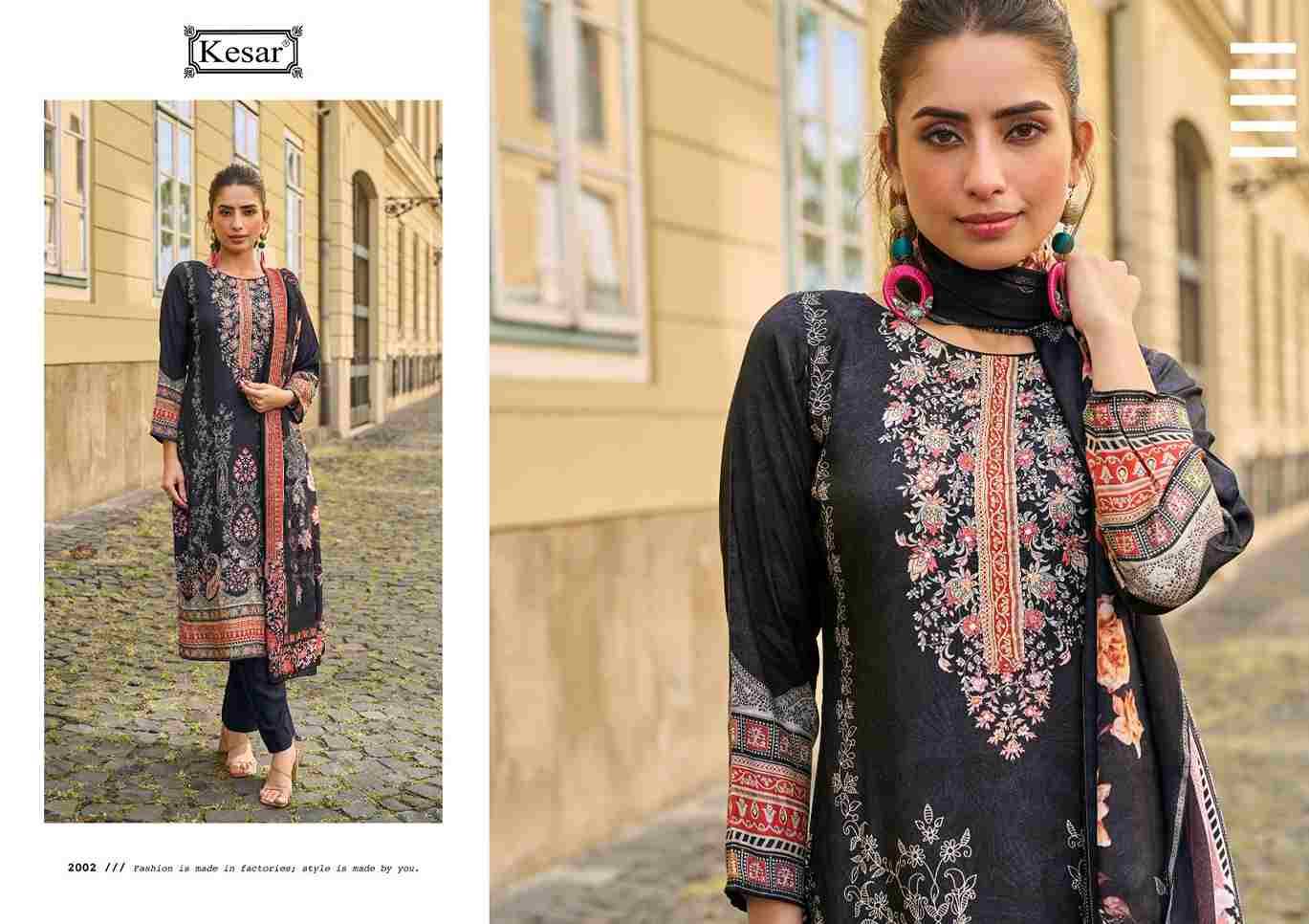 Armani By Kesar 2001 To 2004 Series Beautiful Festive Suits Colorful Stylish Fancy Casual Wear & Ethnic Wear Viscose Muslin Dresses At Wholesale Price