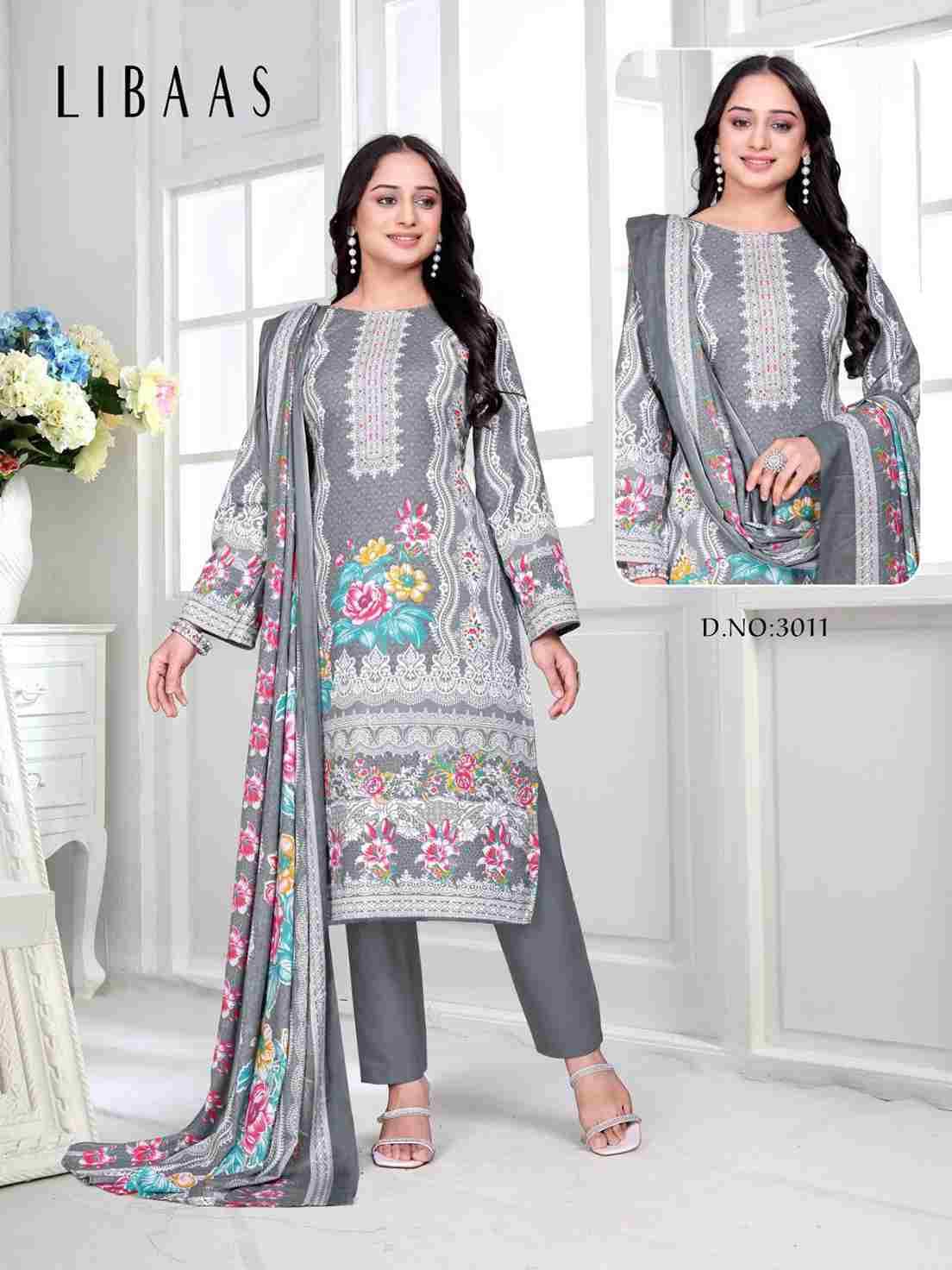 Libaas Vol-3 By Ganesha 3006 To 3013 Series Beautiful Festive Suits Stylish Fancy Colorful Party Wear & Occasional Wear Pure Cotton Dresses At Wholesale Price