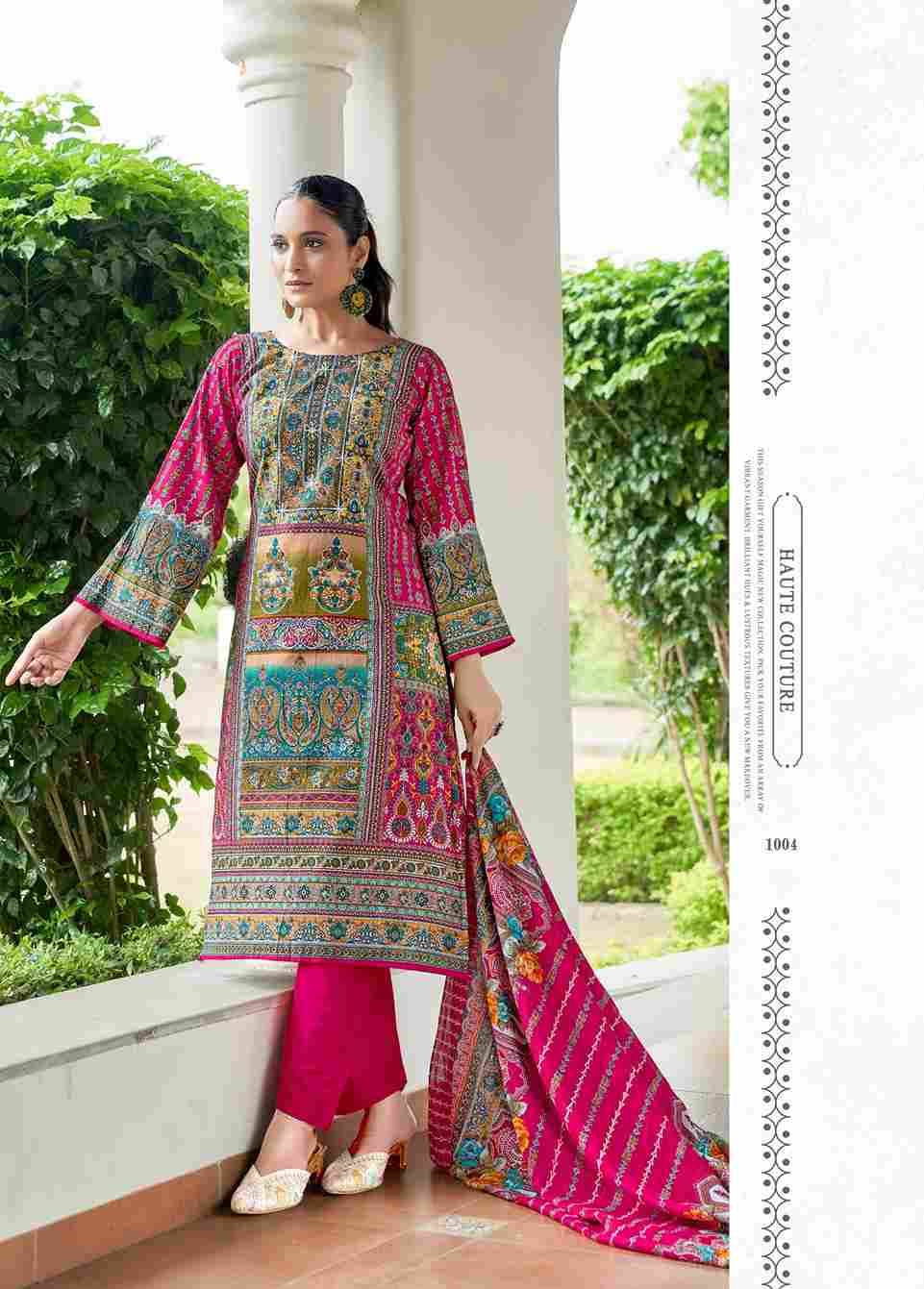 Royal Queen Vol-1 By Chetak Fashion 1001 To 1008 Series Beautiful Festive Suits Colorful Stylish Fancy Casual Wear & Ethnic Wear Cambric Cotton Print Dresses At Wholesale Price