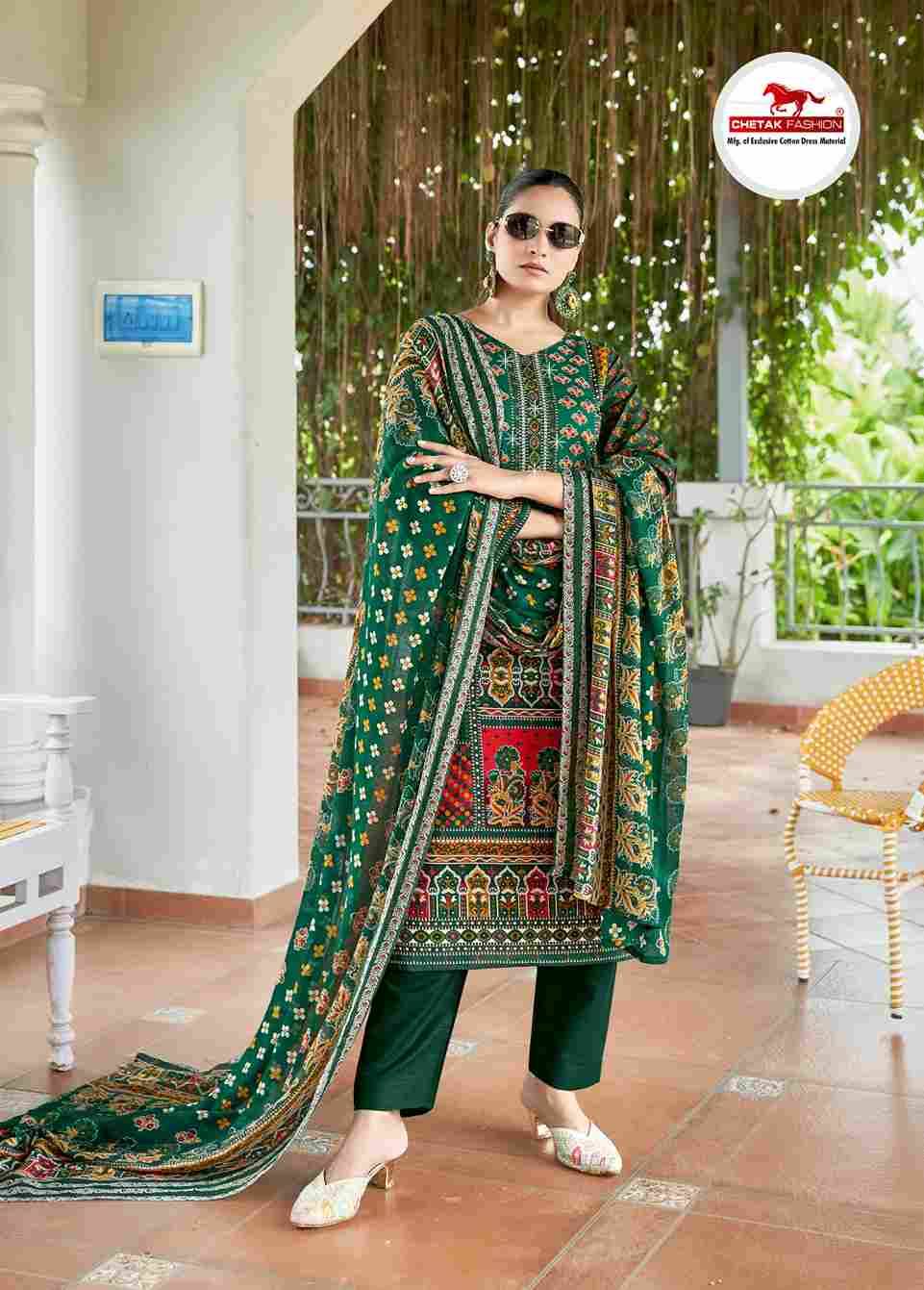 Royal Queen Vol-1 By Chetak Fashion 1001 To 1008 Series Beautiful Festive Suits Colorful Stylish Fancy Casual Wear & Ethnic Wear Cambric Cotton Print Dresses At Wholesale Price
