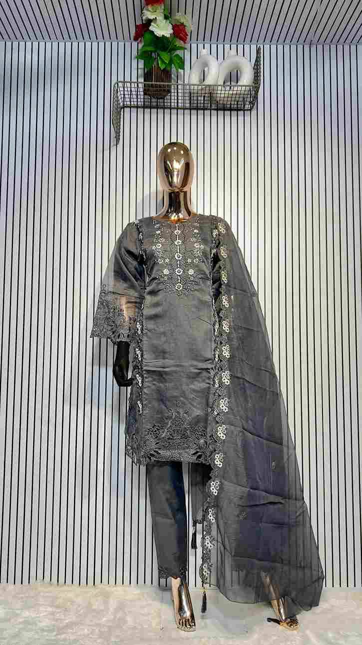 ALK-121 Colours By Sajida Designer Suits 121-A To 121-D Series Beautiful Pakistani Suits Colorful Stylish Fancy Casual Wear & Ethnic Wear Viscose Organza Embroidered Dresses At Wholesale Price