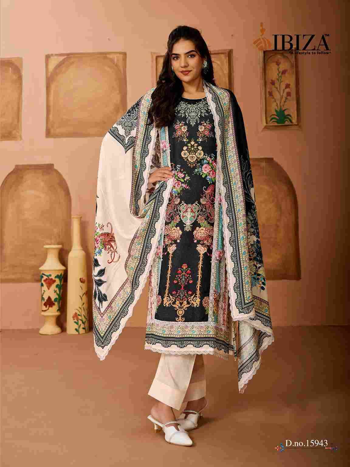 Rangrez By Ibiza 15940 To 15943 Series Designer Festive Suits Beautiful Fancy Stylish Colorful Party Wear & Occasional Wear Pure Muslin Dresses At Wholesale Price