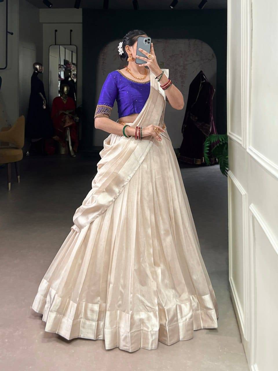 2030 By Fashid Wholesale 2030-A To 2030-E Series Festive Wear Collection Beautiful Stylish Colorful Fancy Party Wear & Occasional Wear Polyster Lehengas At Wholesale Price