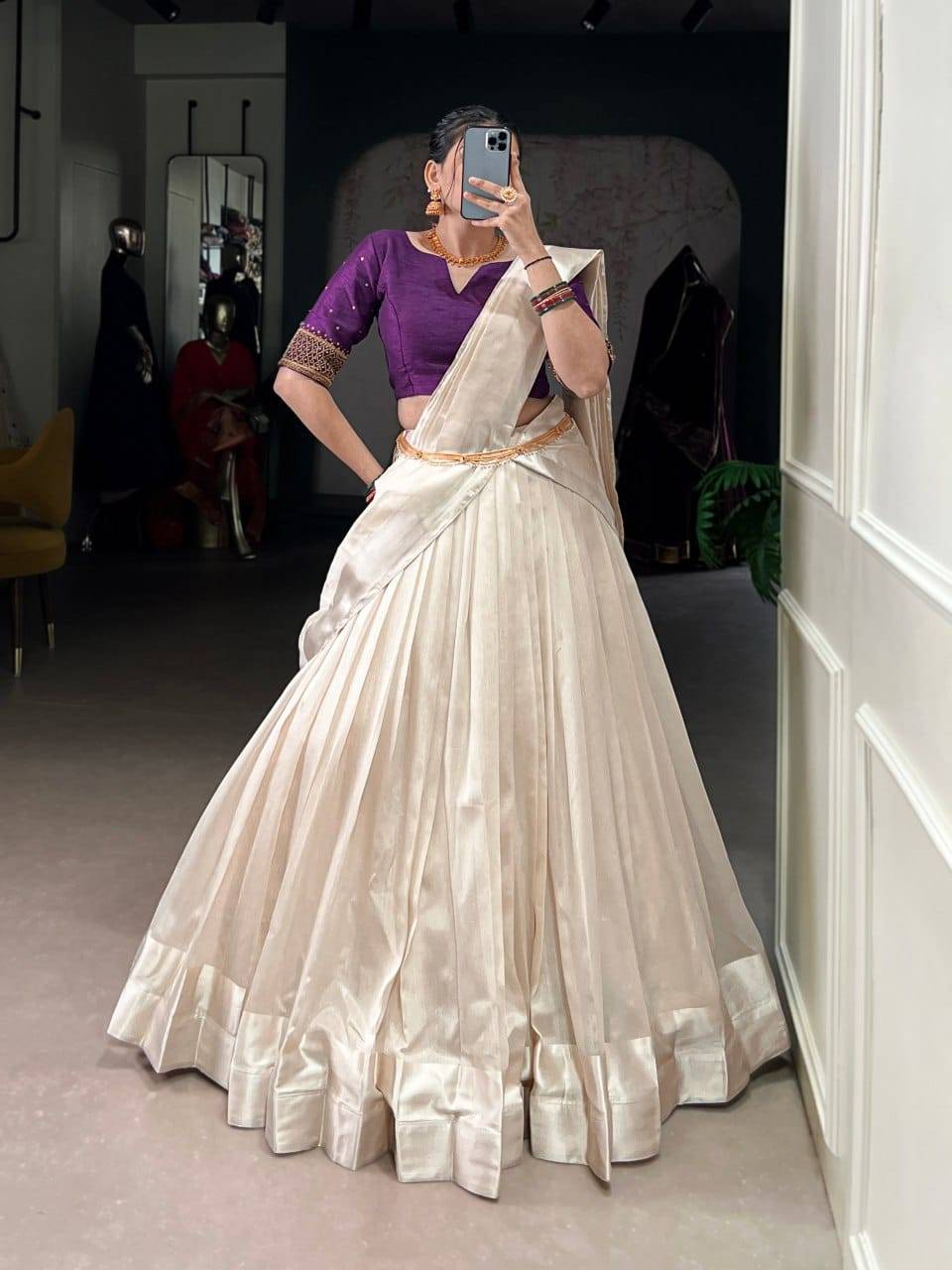 2030 By Fashid Wholesale 2030-A To 2030-E Series Festive Wear Collection Beautiful Stylish Colorful Fancy Party Wear & Occasional Wear Polyster Lehengas At Wholesale Price
