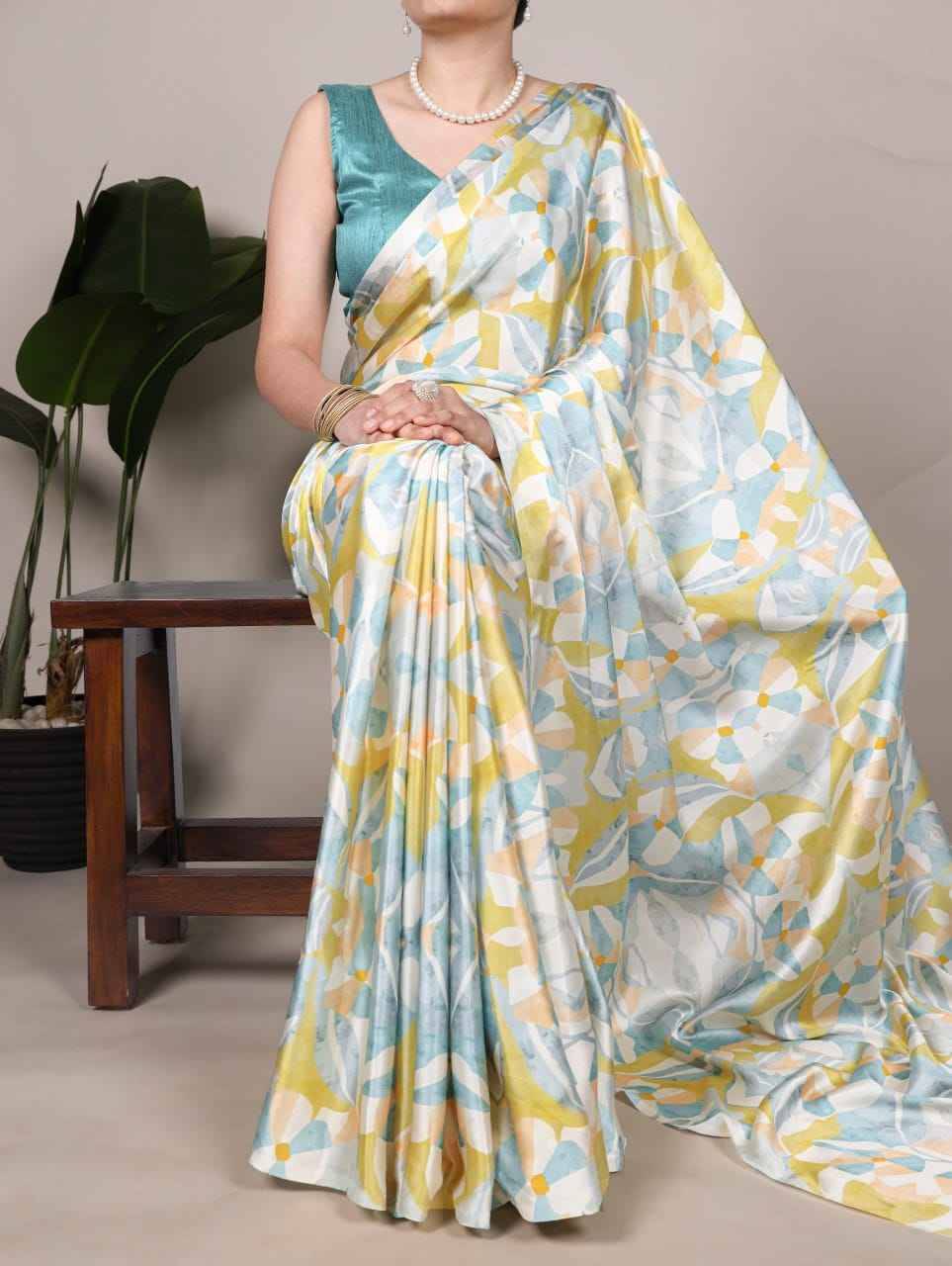 7003 By Fashid Wholesale 7003-A To 7003-F Series Indian Traditional Wear Collection Beautiful Stylish Fancy Colorful Party Wear & Occasional Wear Satin Silk Sarees At Wholesale Price