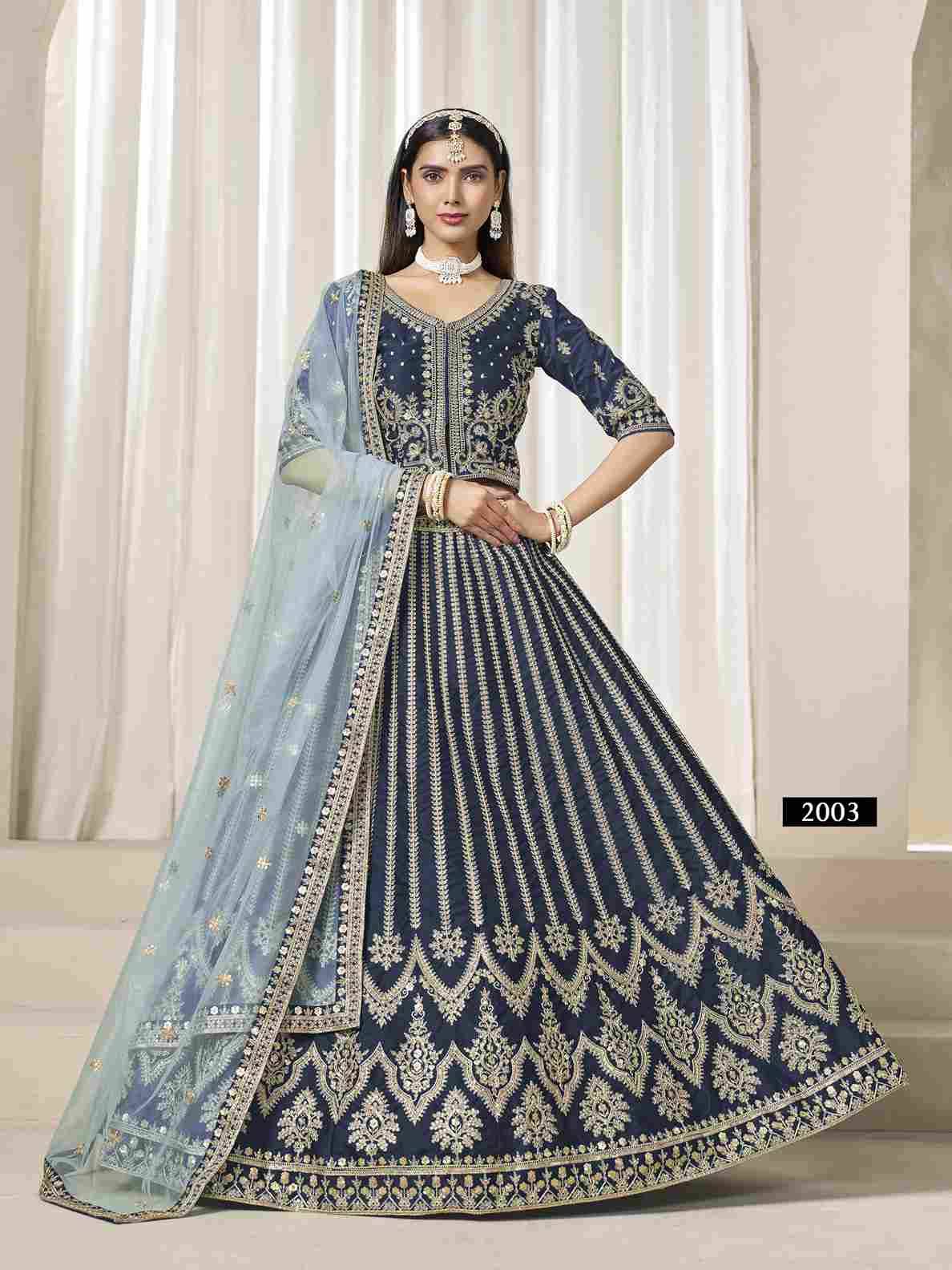 Mehvish Vol-20 By Fashid Wholesale 2001 To 2004 Series Designer Beautiful Collection Occasional Wear & Party Wear Art Silk Lehengas At Wholesale Price