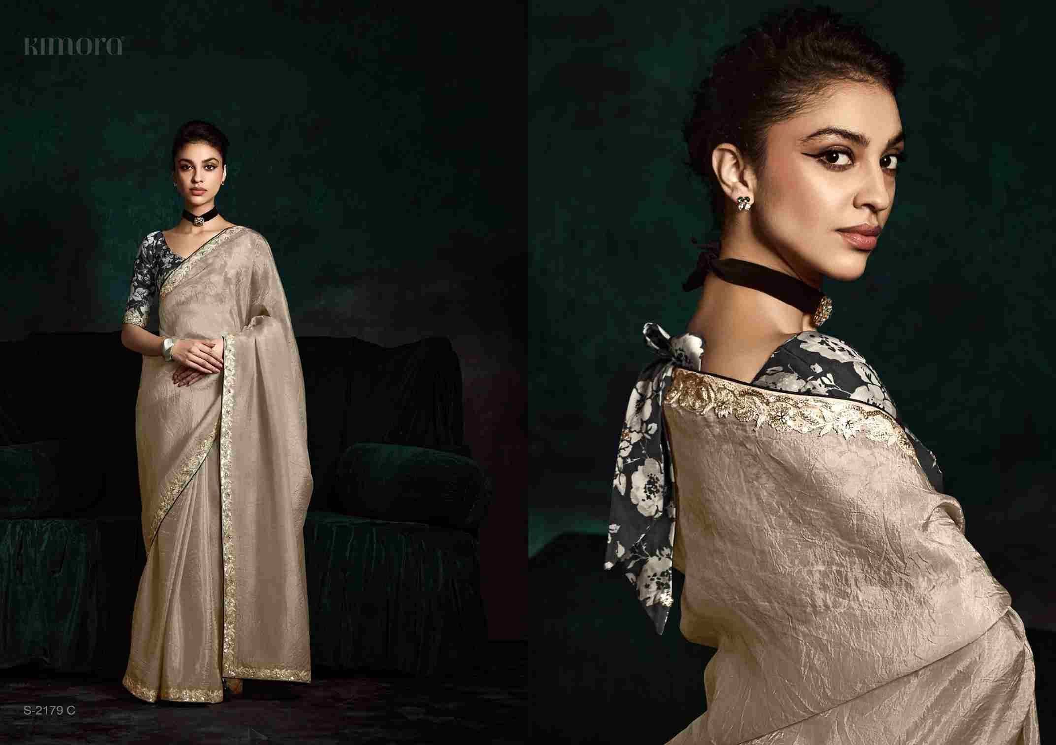 Rangat 2179 By Kimora Fashion 2179 To 2179-D Series Indian Traditional Wear Collection Beautiful Stylish Fancy Colorful Party Wear & Occasional Wear Organza Sarees At Wholesale Price