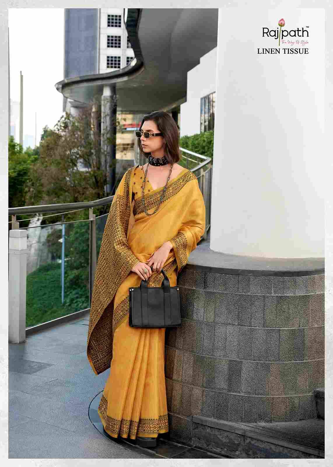 Blackberry By Rajpath 113 To 118 Series Indian Traditional Wear Collection Beautiful Stylish Fancy Colorful Party Wear & Occasional Wear Tissue Linen Sarees At Wholesale Price
