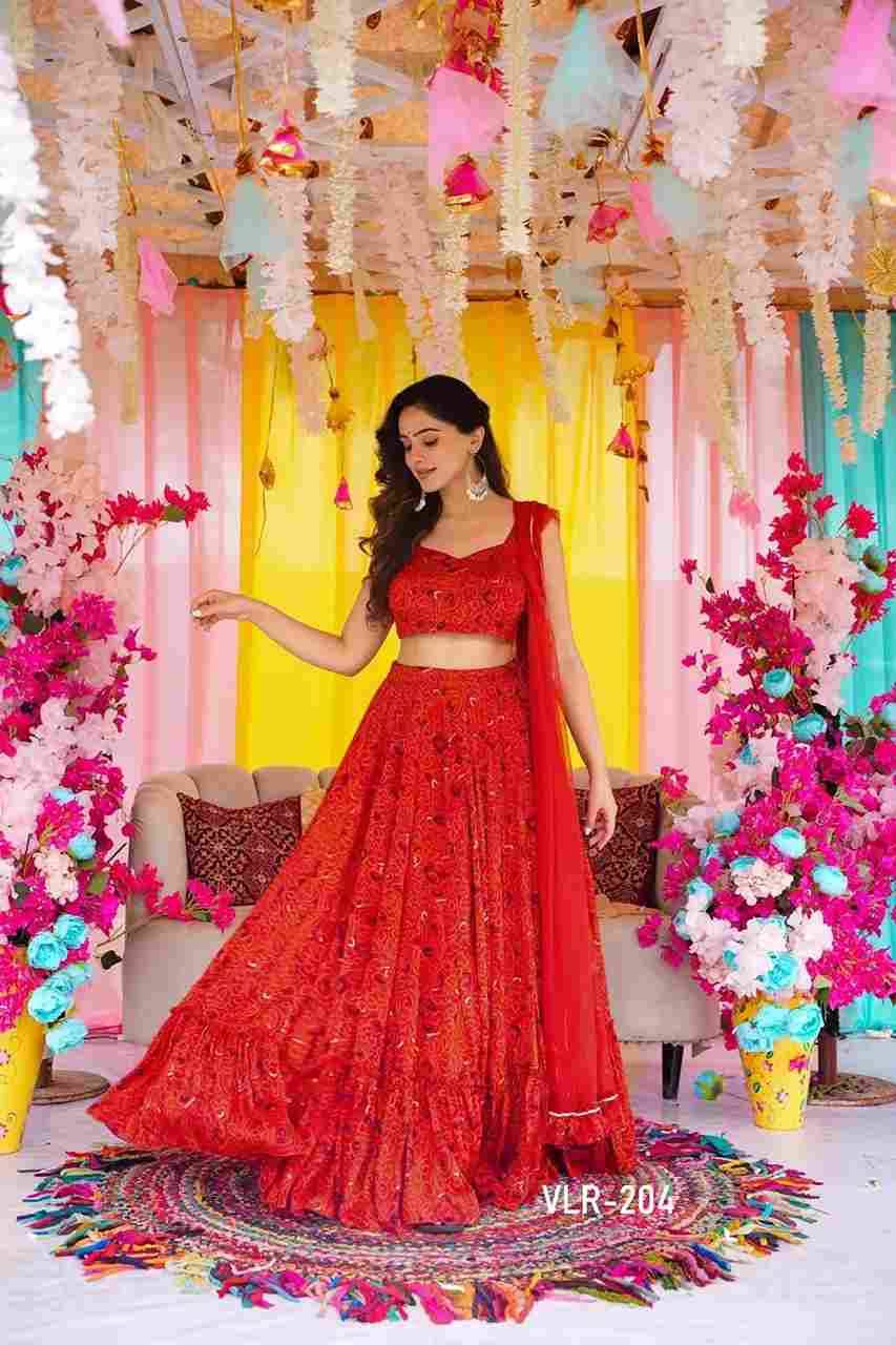 Vallari Vol-2 By Fashid Wholesale 201 To 204 Series Designer Beautiful Collection Occasional Wear & Party Wear Chinnon Lehengas At Wholesale Price