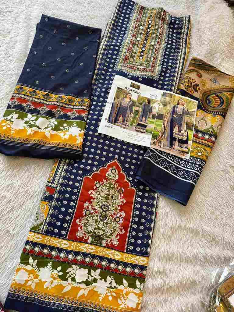 Aliza Vol-5 By Aaliz Prints 3175 To 3178 Series Beautiful Pakistani Suits Stylish Fancy Colorful Casual Wear & Ethnic Wear Cotton Digital Print Dresses At Wholesale Price