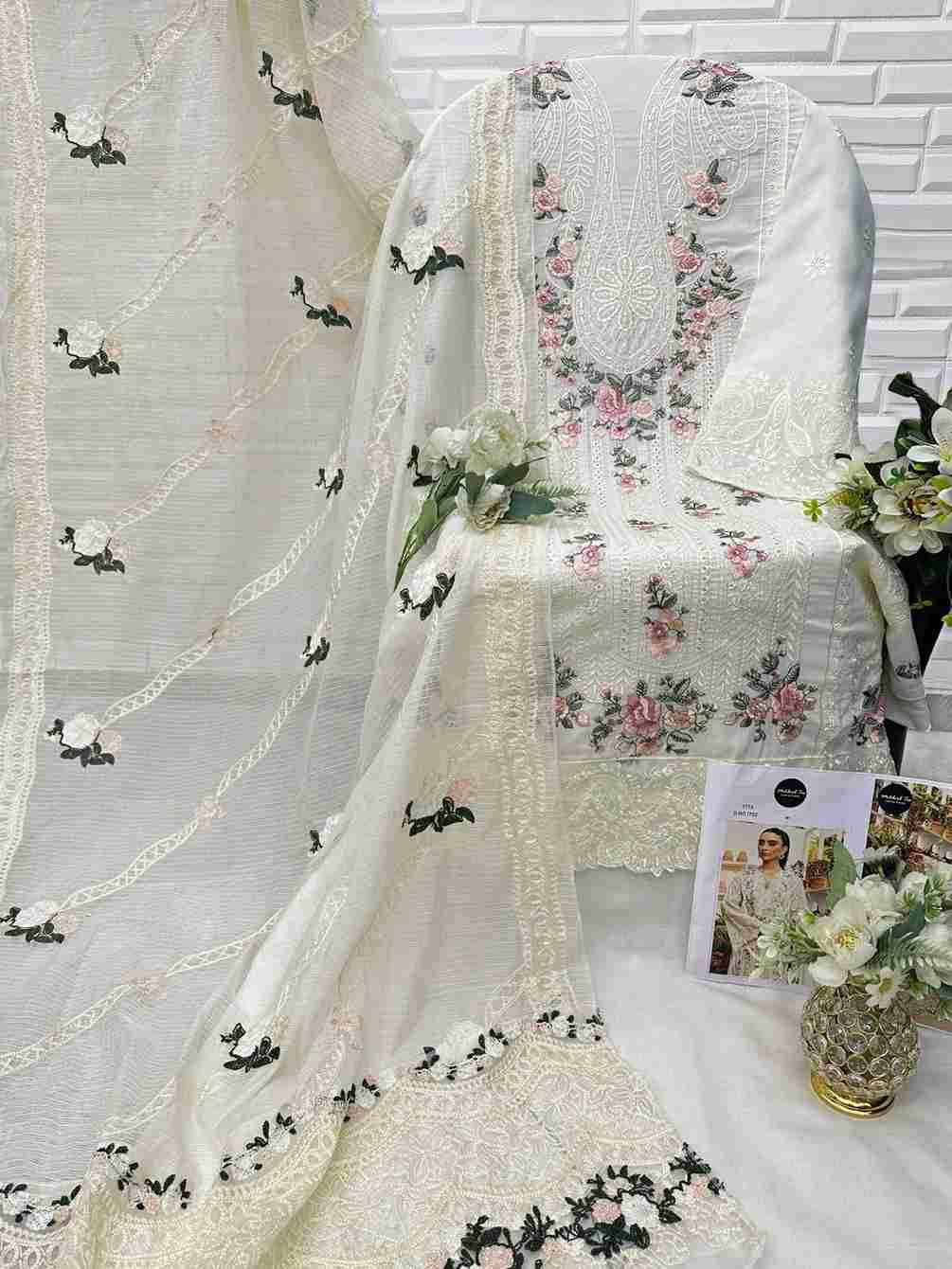 Ombre Premium Vol-3 By Mehboob Tex 1701 To 1703 Series Designer Pakistani Suits Collection Beautiful Stylish Fancy Colorful Party Wear & Ethnic Wear Pure Viscose With Pure Cotton With Embroidery Dresses At Wholesale Price