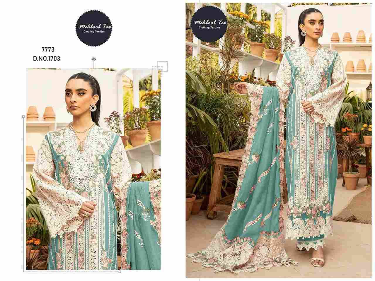 Ombre Premium Vol-3 By Mehboob Tex 1701 To 1703 Series Designer Pakistani Suits Collection Beautiful Stylish Fancy Colorful Party Wear & Ethnic Wear Pure Viscose With Pure Cotton With Embroidery Dresses At Wholesale Price