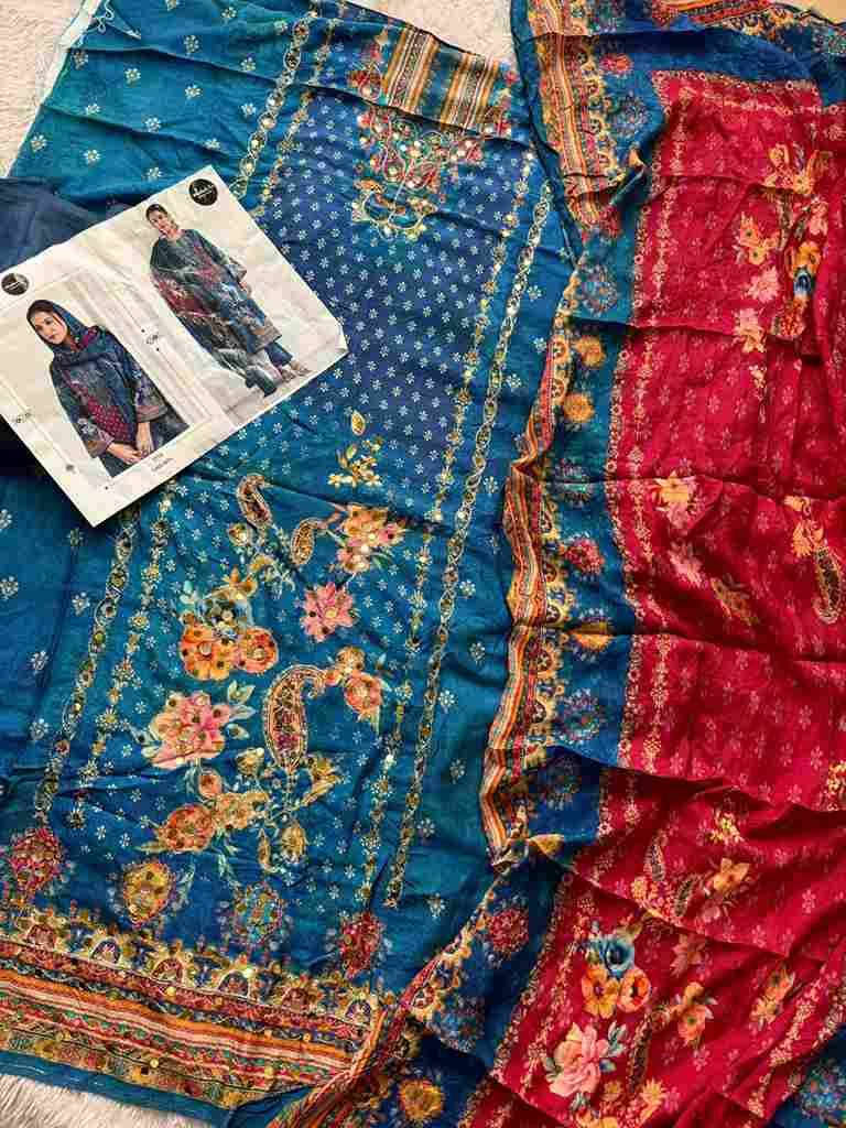 Mehboob Tex Hit Design 1694 By Mehboob Tex Beautiful Pakistani Suits Stylish Fancy Colorful Party Wear & Occasional Wear Pure Viscose Muslin Dresses At Wholesale Price