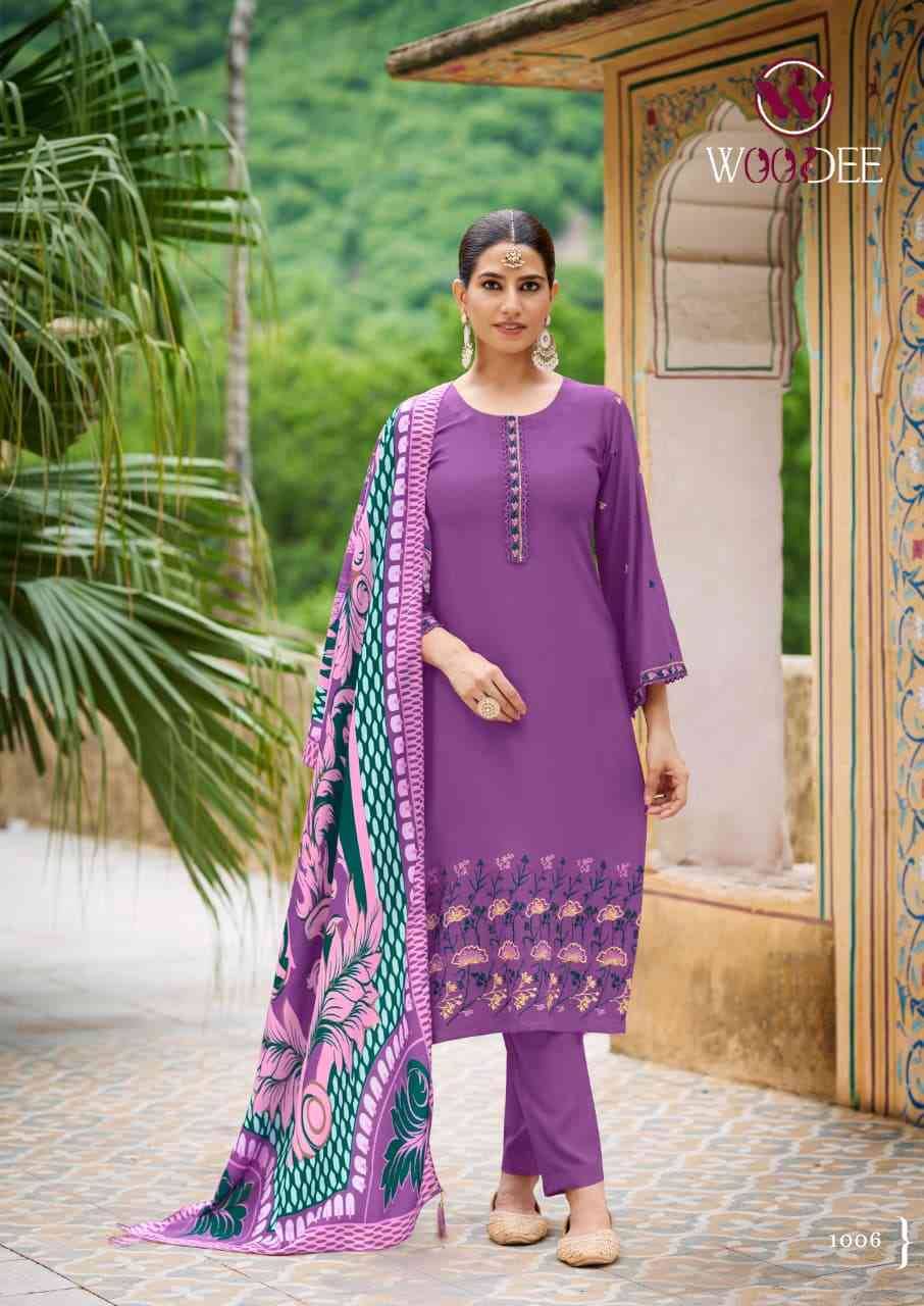 Bella By Woodee 1001 To 1006 Series Designer Stylish Fancy Colorful Beautiful Party Wear & Ethnic Wear Collection Premium Rayon Dresses At Wholesale Price