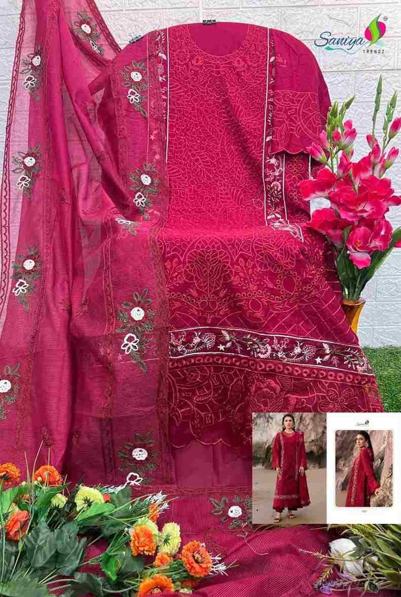 Serene Premium Nx Vol-1 By Saniya Trendz 1001 To 1002 Series Beautiful Pakistani Suits Colorful Stylish Fancy Casual Wear & Ethnic Wear Pure Cotton Embroidered Dresses At Wholesale Price