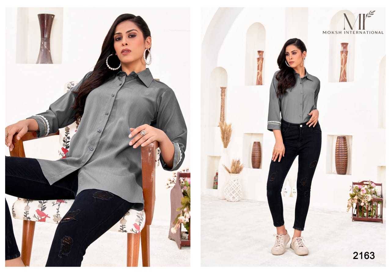 Dreams Shirt Vol-3 By Moksh International 2163 To 2166 Series Designer Stylish Fancy Colorful Beautiful Party Wear & Ethnic Wear Collection Cotton Print Tops At Wholesale Price