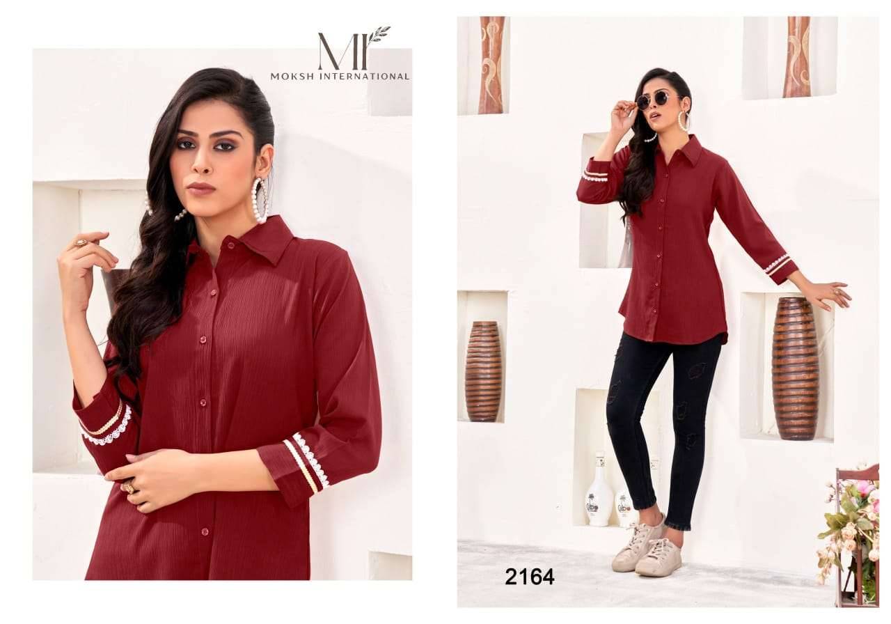Dreams Shirt Vol-3 By Moksh International 2163 To 2166 Series Designer Stylish Fancy Colorful Beautiful Party Wear & Ethnic Wear Collection Cotton Print Tops At Wholesale Price