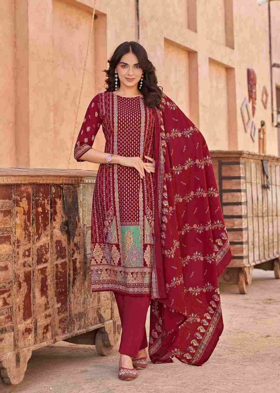Kajal Vol-3 By Alok Suit 2801-02-01 To 2801-02-06 Series Beautiful Festive Suits Colorful Stylish Fancy Casual Wear & Ethnic Wear Viscose Rayon Dresses At Wholesale Price