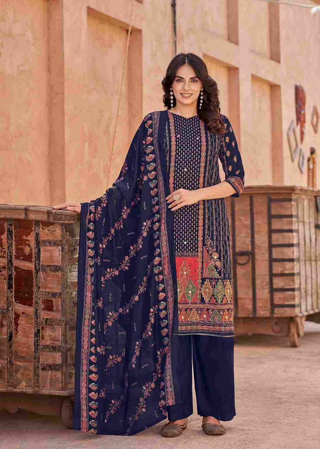 Kajal Vol-3 By Alok Suit 2801-02-01 To 2801-02-06 Series Beautiful Festive Suits Colorful Stylish Fancy Casual Wear & Ethnic Wear Viscose Rayon Dresses At Wholesale Price